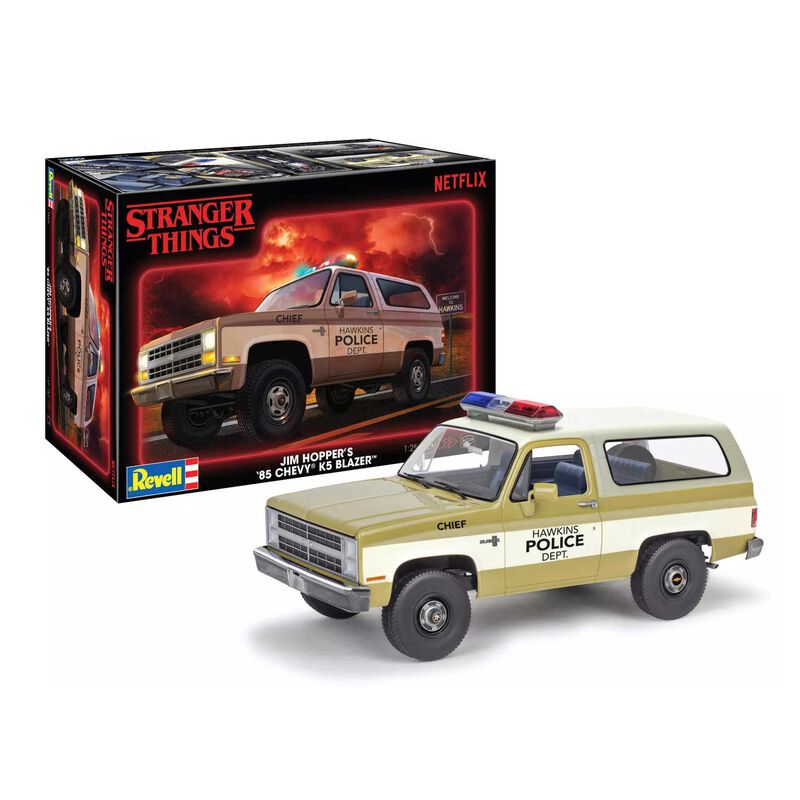 Revell 1/25 Jim Hopper's '85 K5 Chevy Blazer - Stranger Things